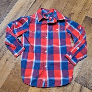 Tommy Hilfiger Boys XS (4-5) Long Sleeve Shirt